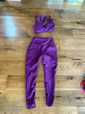 Beyond Yoga Deep Purple Seamless Tank Top